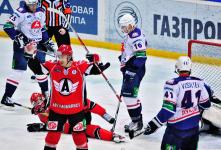 Матч Континентальной Хоккейной Лиги в Екатеринбурге