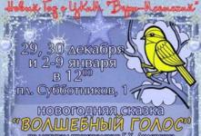 Новогодний спектакль «Волшебный голос» в Екатеринбурге